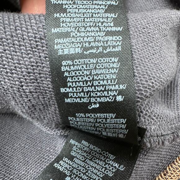 Sweaty Betty NWOT Revive Half Zip Sweatshirt Gray Orange Stitching Size 6 - Picture 8 of 10